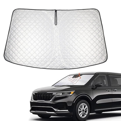 Folding Windshield Sun Shade for Kia Carnival (2022–2025)