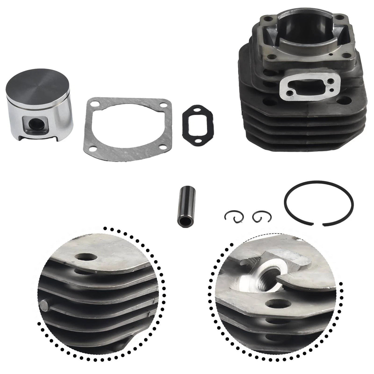 Cylinder and Piston Kit for 61 Chainsaw