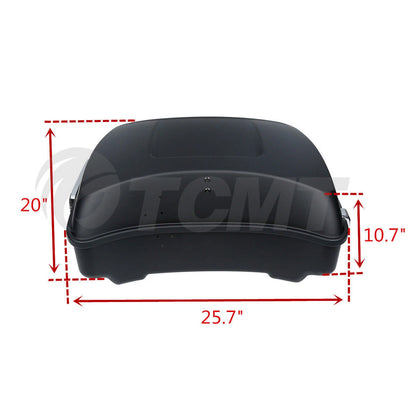 Trunk Mount Rack Pad for Harley Touring Street Road Glide (1997–2008)