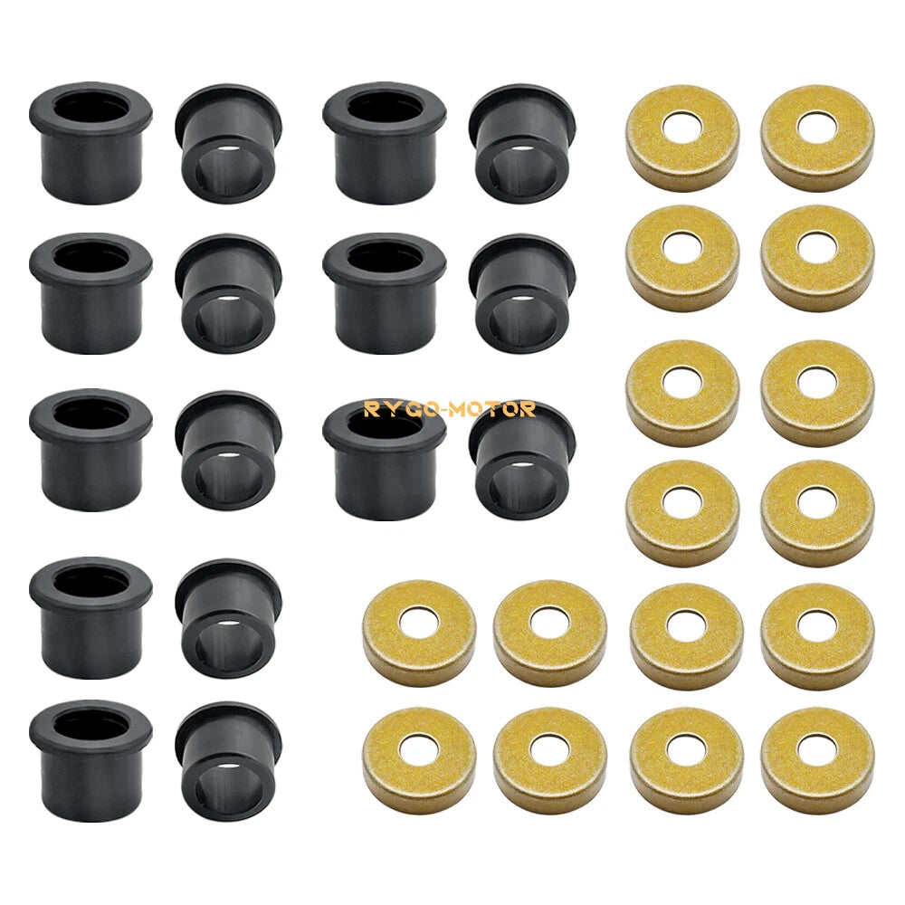 Front Upper & Lower A Arm Bushing Kit for Yamaha Warrior 350 YFM350X (2004–2013)