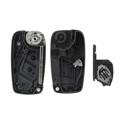 Flip Key Fob Case Shell for Fiat Ducato, Citroen Relay 3B (2006–2009)