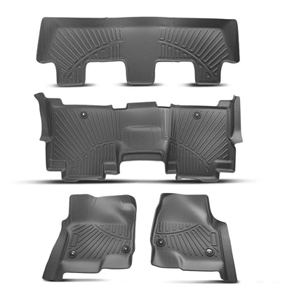 Set of 3 Floor Mats for Lincoln Navigator L (2018–2021)