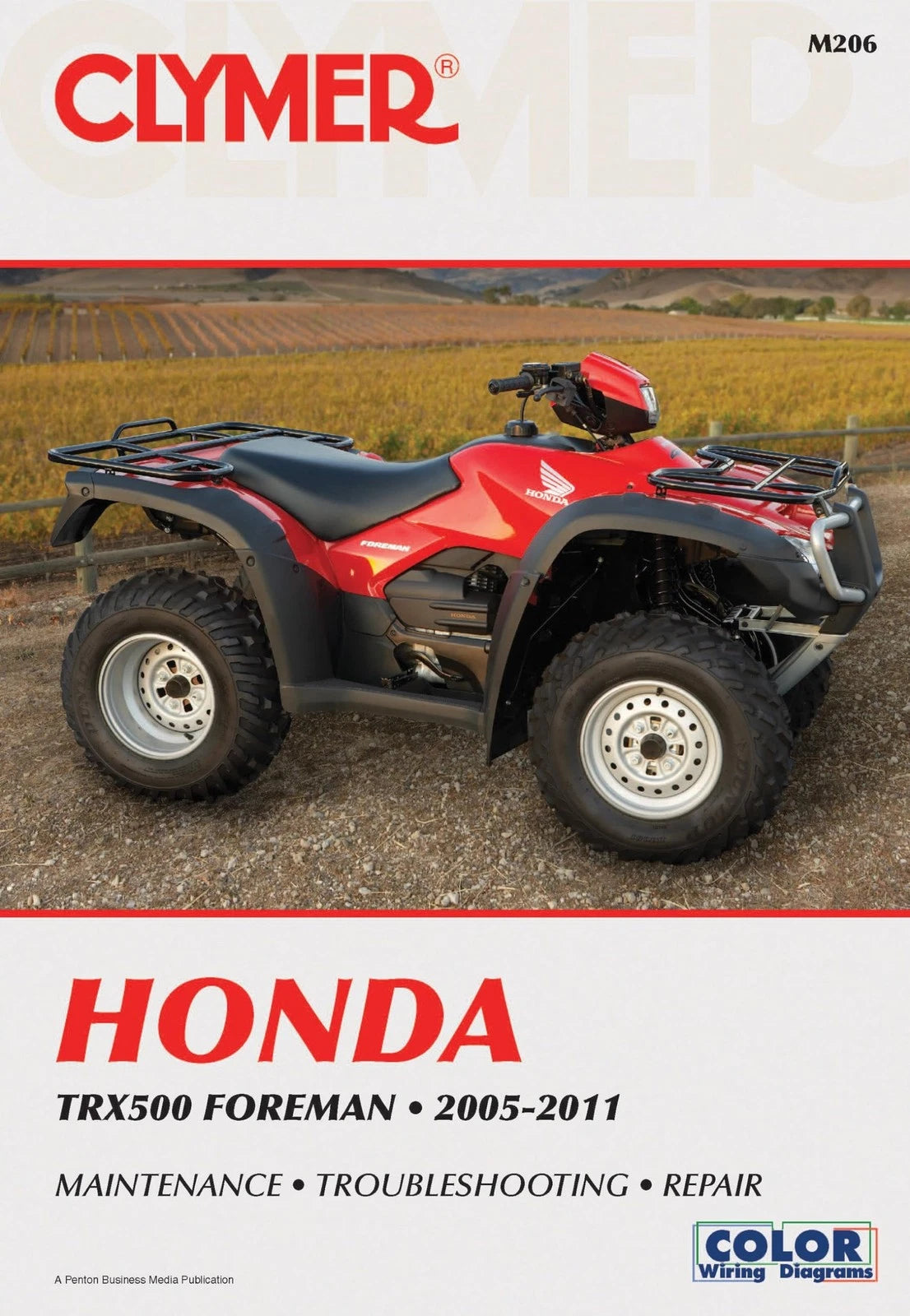 Clymer Repair Manual for Honda TRX500 Foreman (2005–2011)