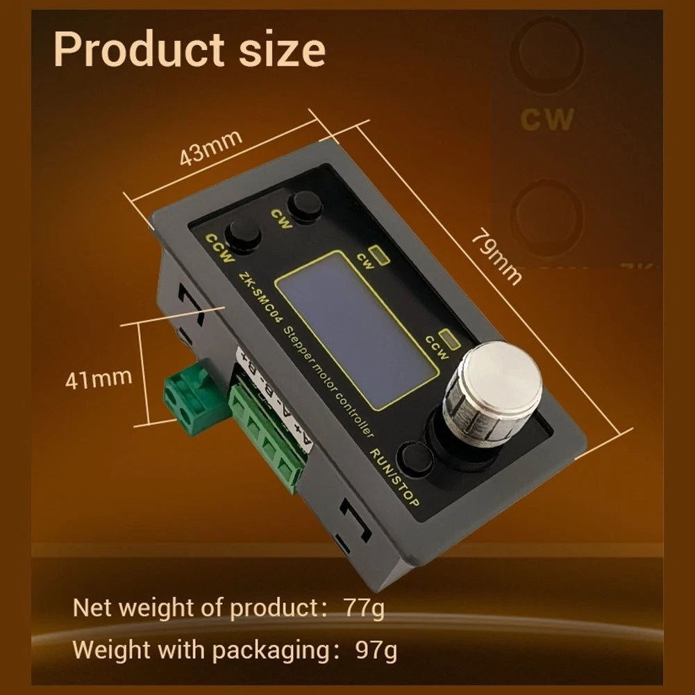 Stepper Motor Controller for Industrial Control (Multiple Motion Modes)
