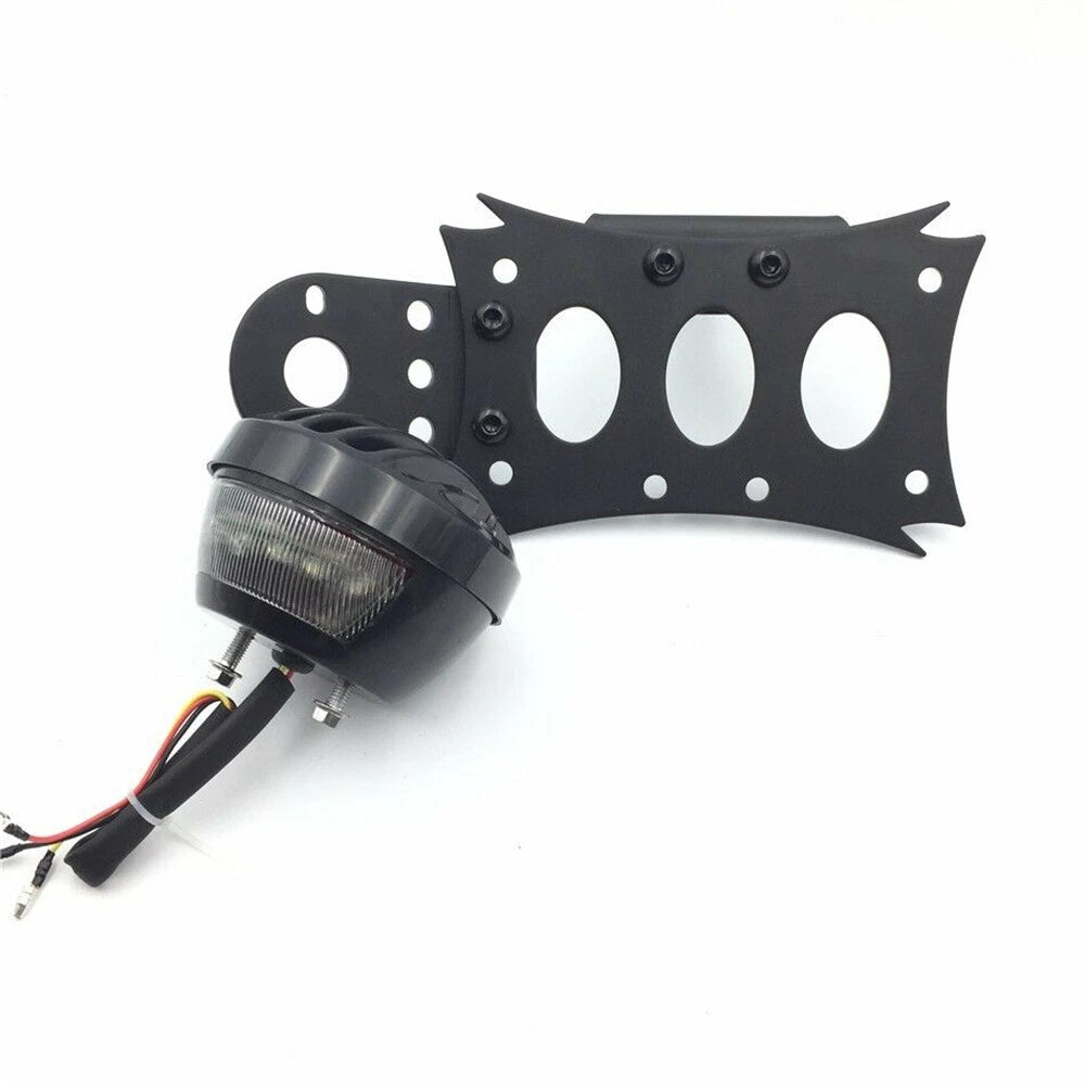 License Bracket & Tail Light for Harley Touring Bobber Chopper