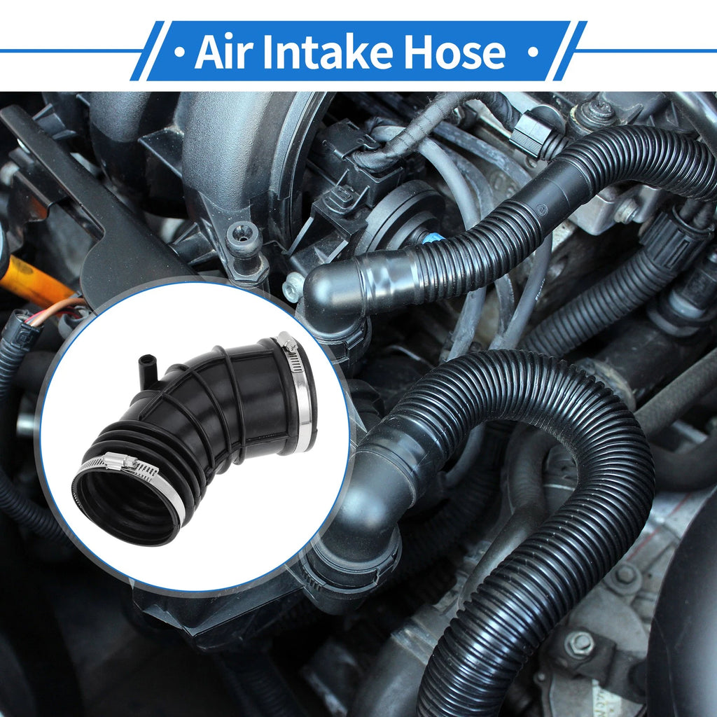 Engine Air Intake Hose with Clamps Replacement for BMW E46 E39 (2001–2005)