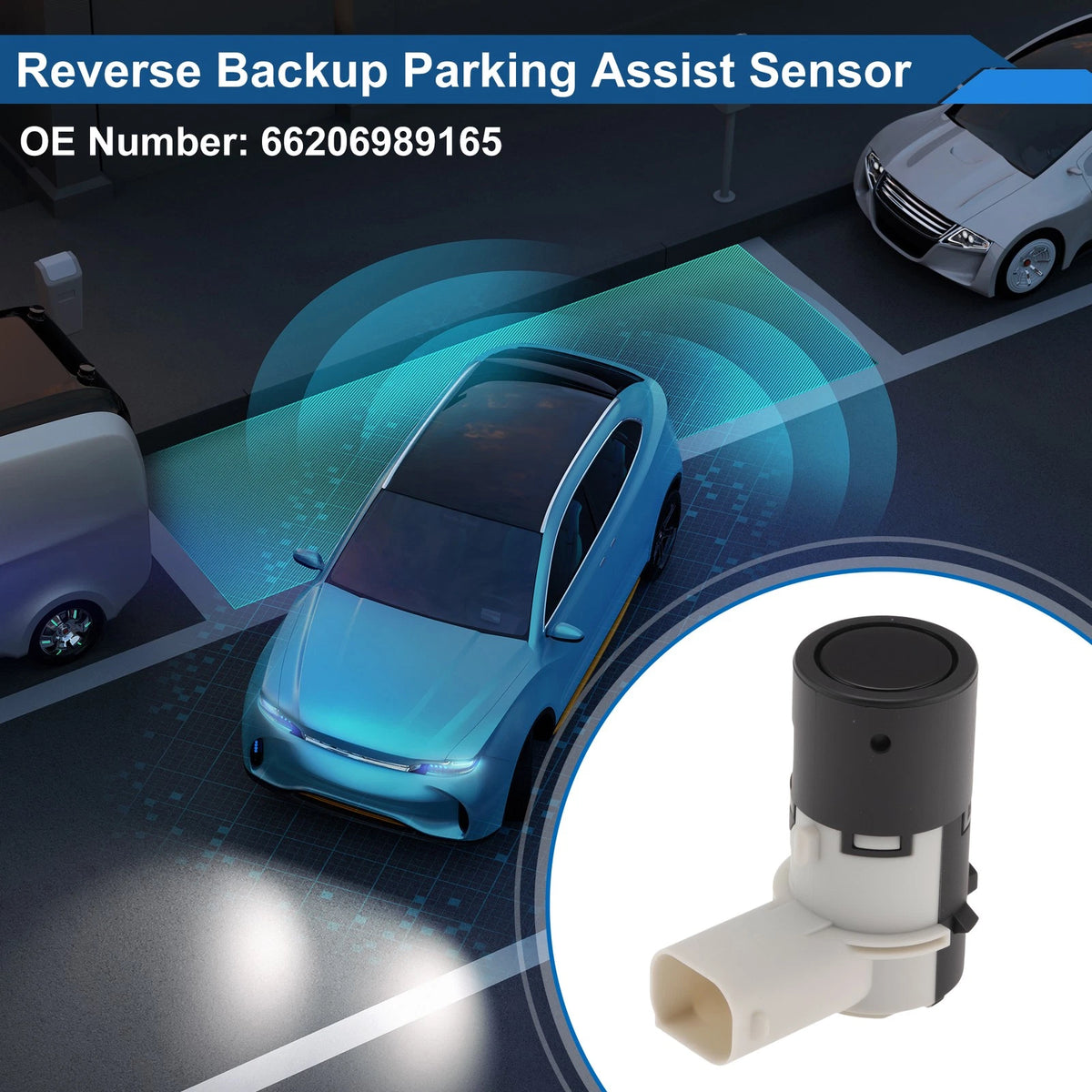 Reverse Backup Parking Sensor No.66206989165 for BMW 7 Series E65 (2002–2008)
