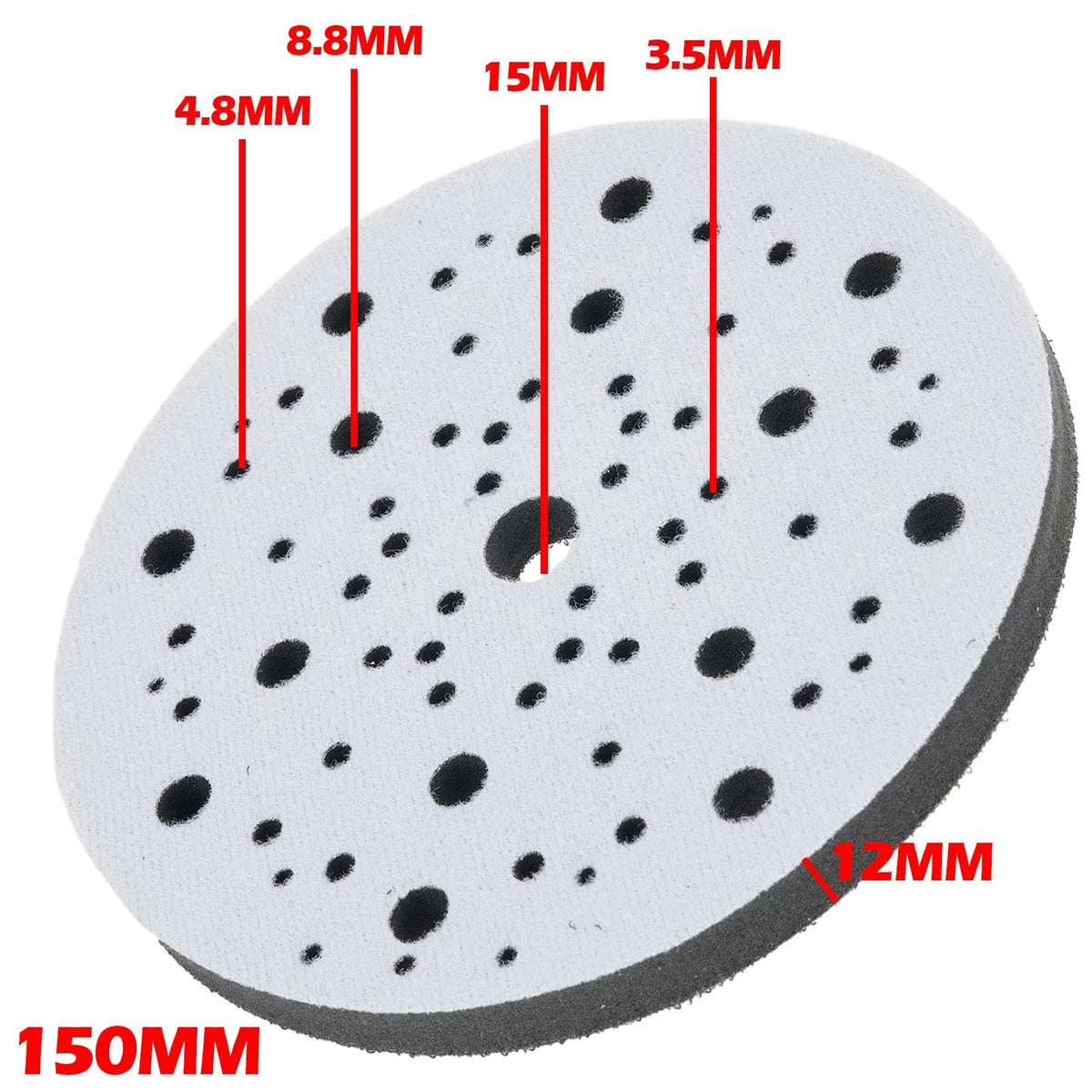 10mm Foam Backing Pad for Better Sanding