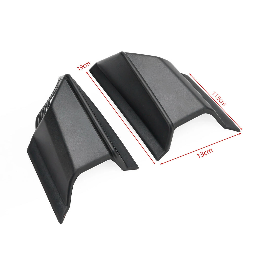 Body Winglet Side Deflector Air Wing Spoiler for Honda ADV-150 (2019–2022) Black T9