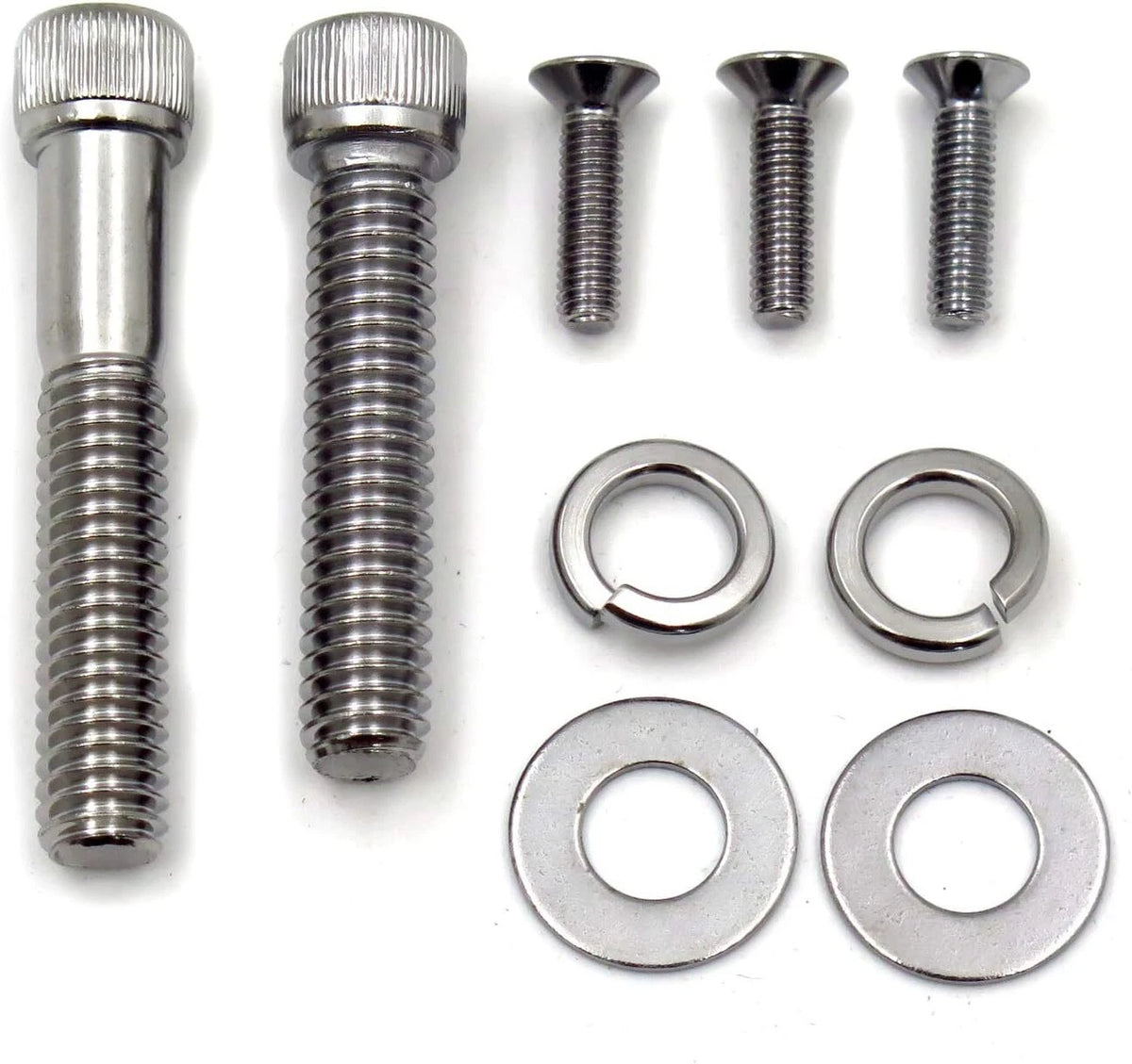 Mirror Mounting Screw Bolts for Harley Dyna, Sportster, Softail, Touring (Custom)