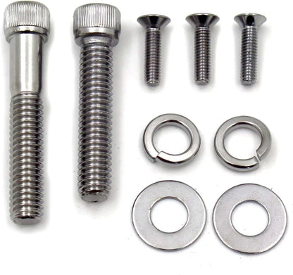 Mirror Mounting Screw Bolts for Harley Dyna, Sportster, Softail, Touring (Custom)