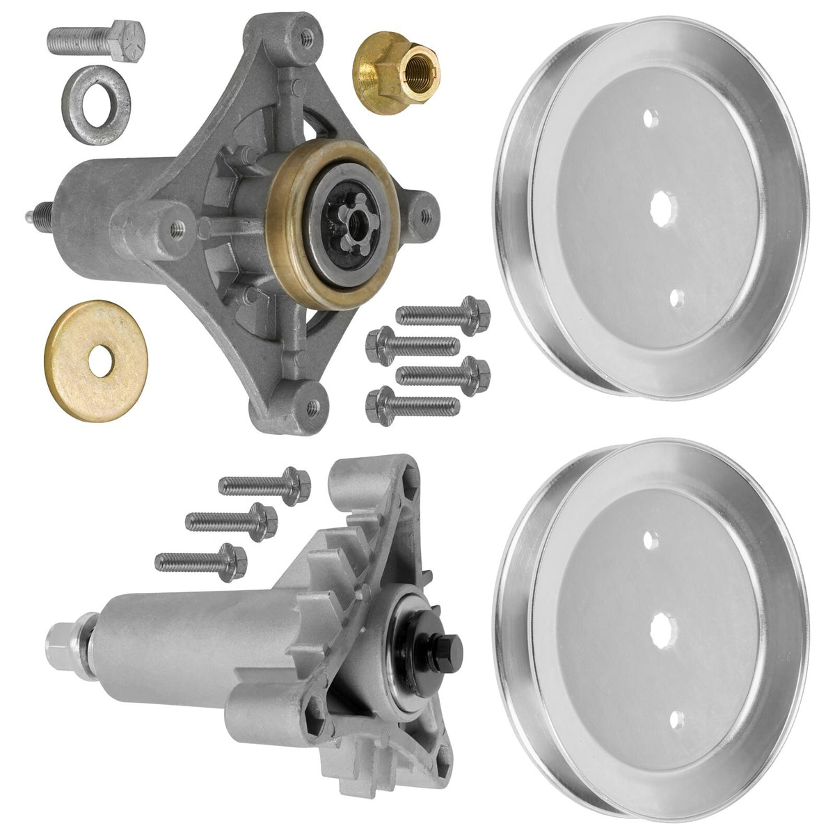 Deck Spindle Pulley Assembly for Husqvarna TC138 (2018–2018)