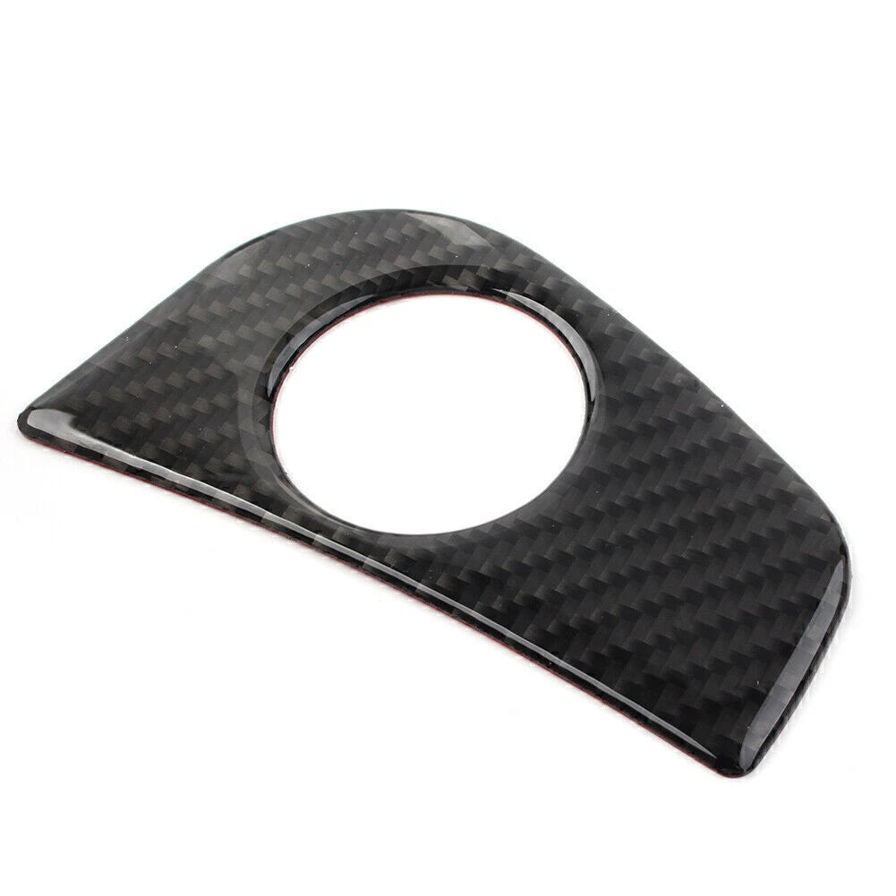 Ignition Switch Start Button Frame Trim for Subaru Forester (2013–2018) Carbon Fiber