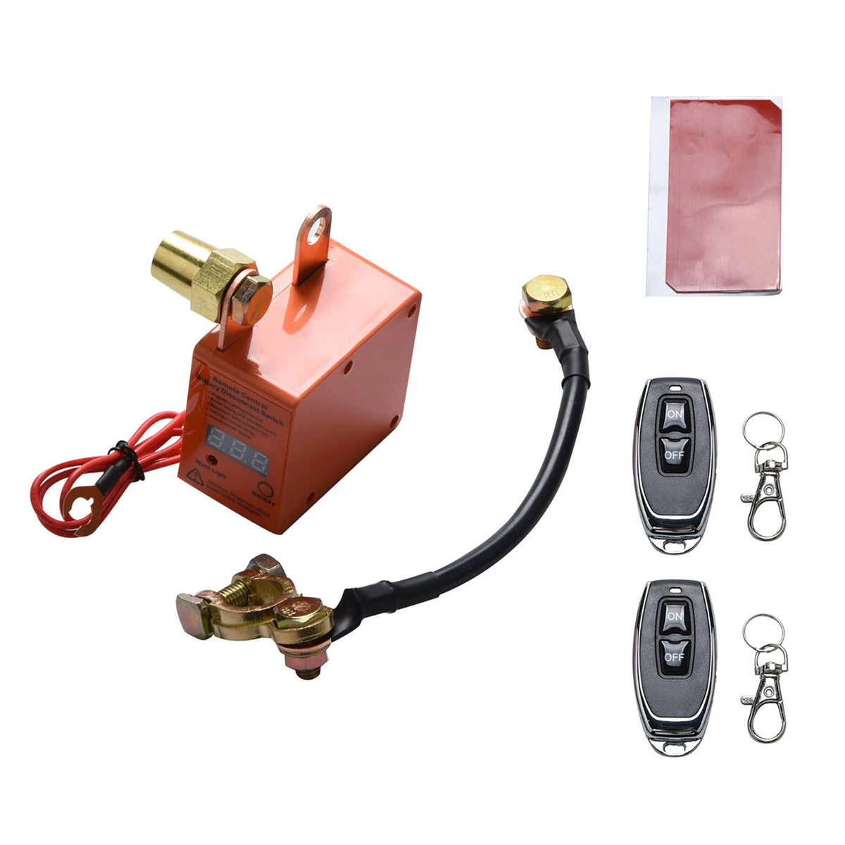 Wireless Remote Battery Disconnect Switch for Universal Vehicles (240A)