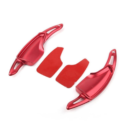 Steering Wheel Shift Paddle Shifter Extension for Chevrolet Camaro (2016–2018) Red