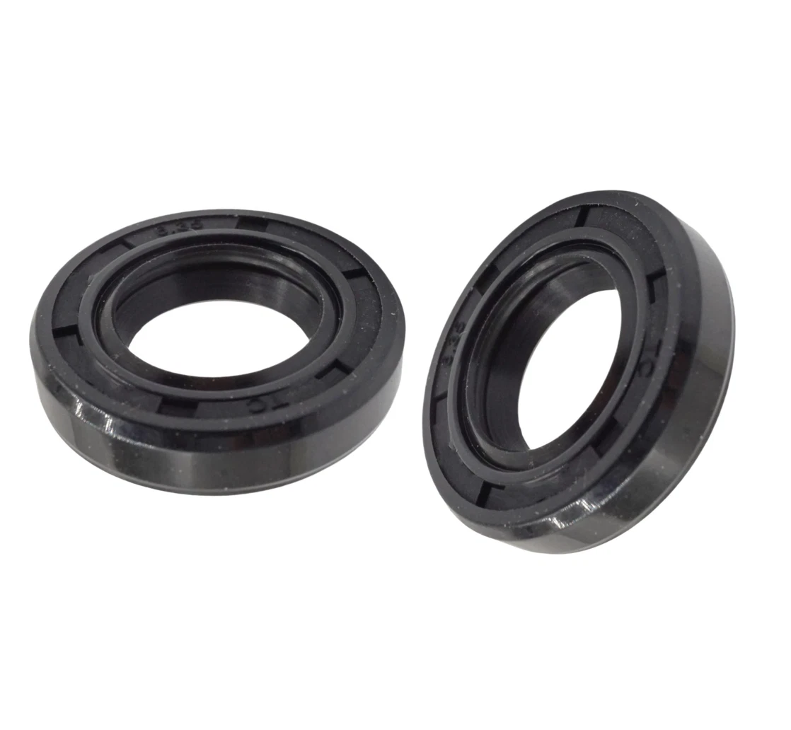 Set of 2 Oil Seals for Johnson Evinrude OMC (Part Numbers: 313284, 0313284, 0302545, 302545, 0777534, 777534)