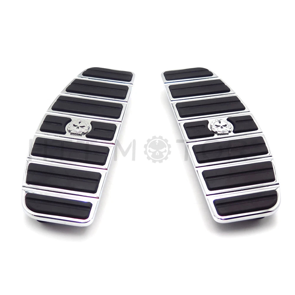 Skull Rider Footboard Insert Kit for Harley Touring/Softail (1987–2015)