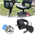 Ignition Switch with 2 Keys for Pride Mobility Scooter (Replacement)