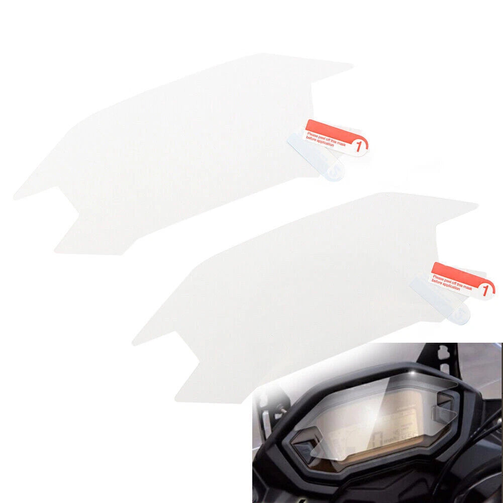 2X Speedometer Dashboard Screen Film Protector for Honda CB400F CRF250 CBR500R (2013–2020)