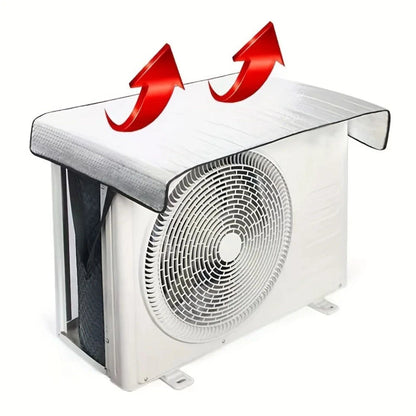 Outdoor Unit Cover for Air Conditioner Weather Shield (Easy Fit)