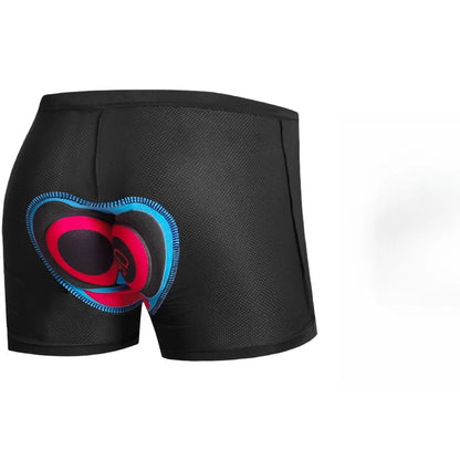 23mm Thick Silicone Pad Cycling Shorts for Indoor Outdoor Use