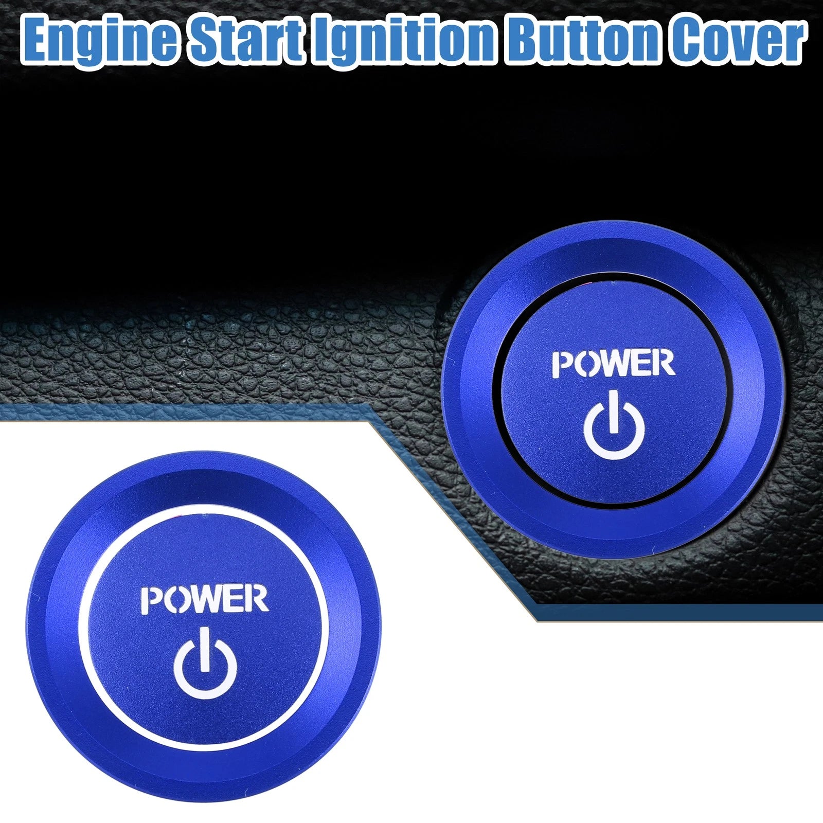 Engine Start Stop Ignition Button Decal for Honda Accord (2018–2022)
