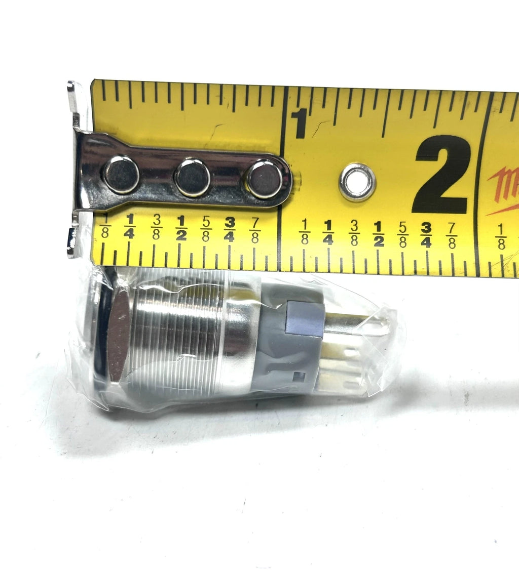 Marinco 56956 Blue LED Push Button Switch for 24V Vehicles