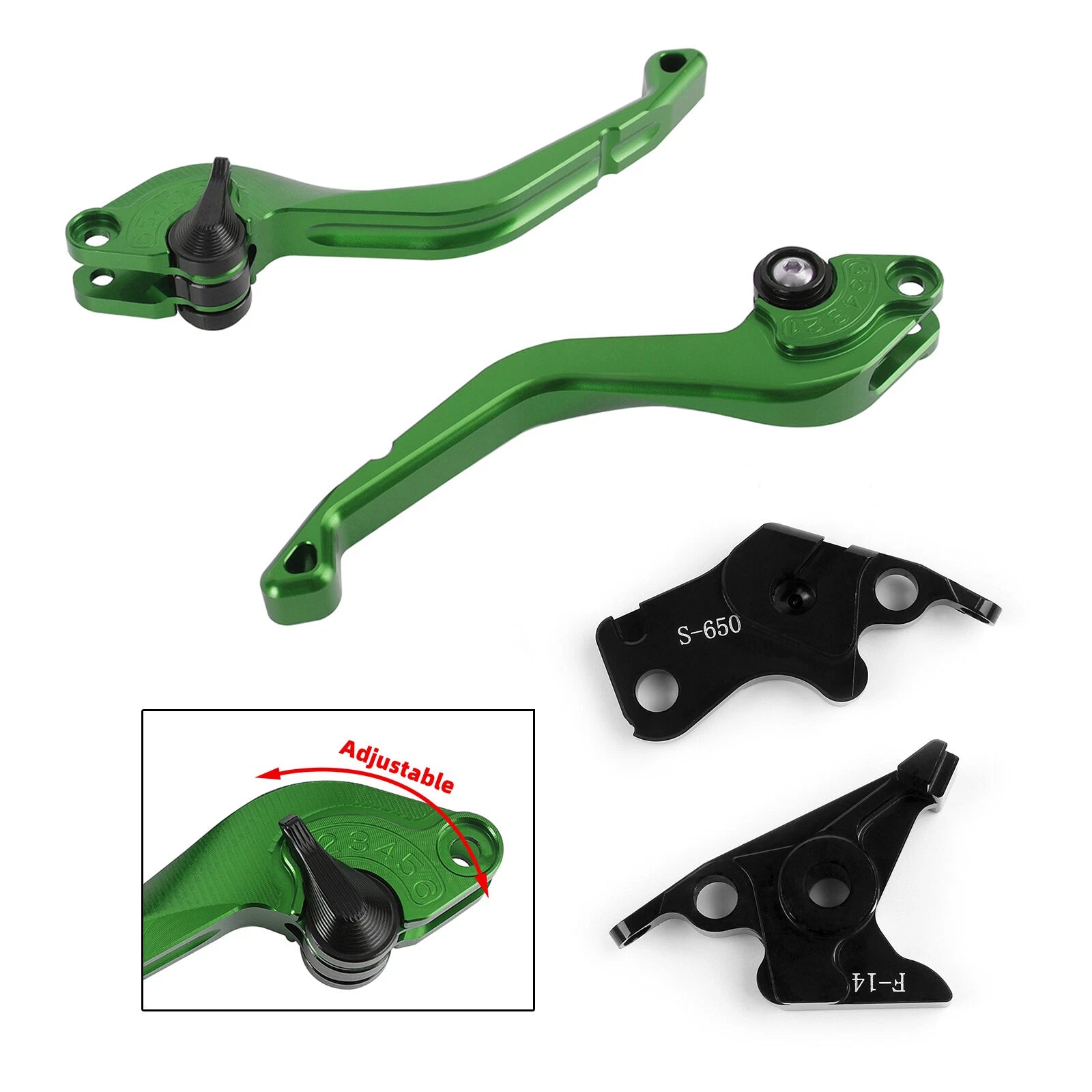 CNC Short Clutch Brake Lever for Yamaha YZF R1 R6 FZ1 FAZER R6S (US/CA)