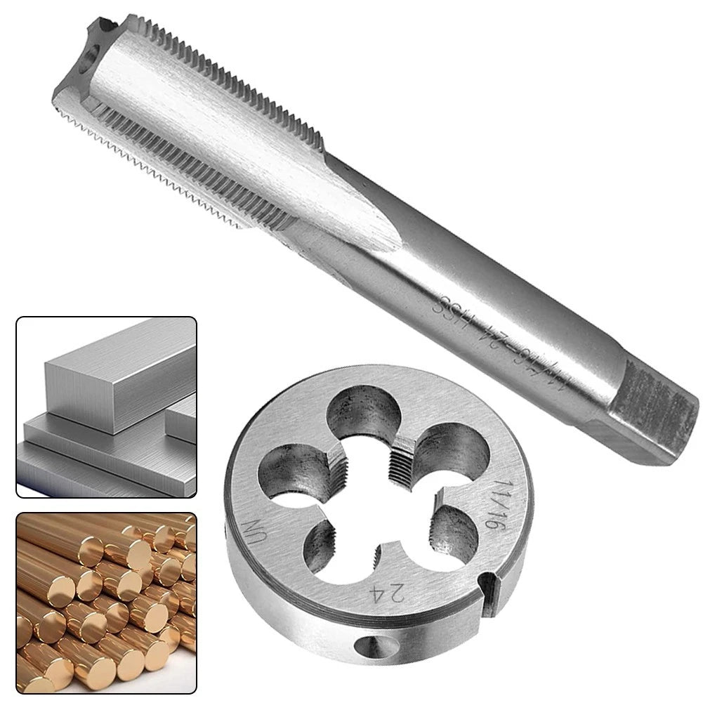 11/16"-24 UNEF Tap and Die Set for Automotive Applications
