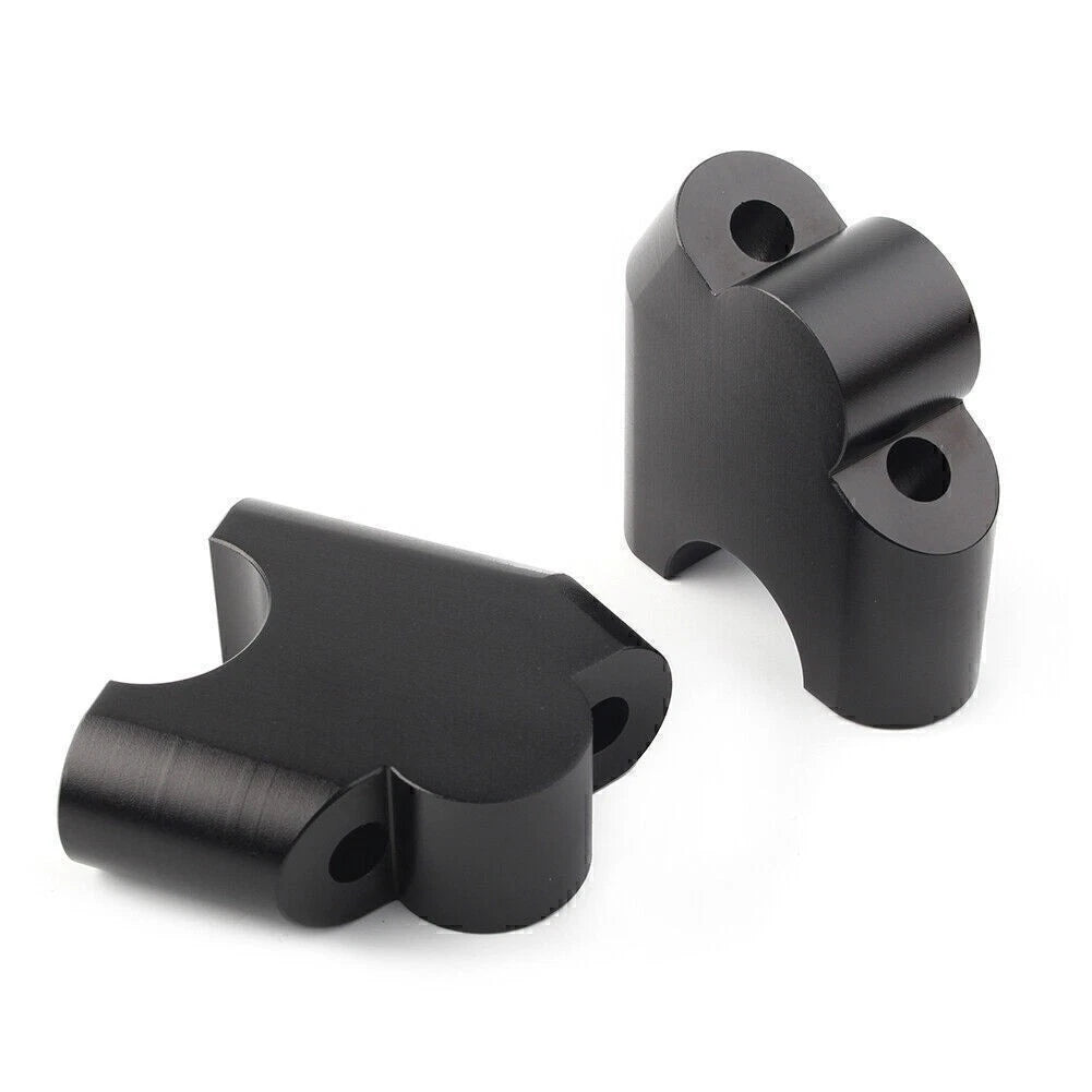 Handlebar Risers Mount Clamp Adapter for BMW F800R (2015–2017) Black