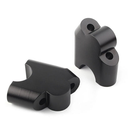 Handlebar Risers Mount Clamp Adapter for BMW F800R (2015–2017) Black