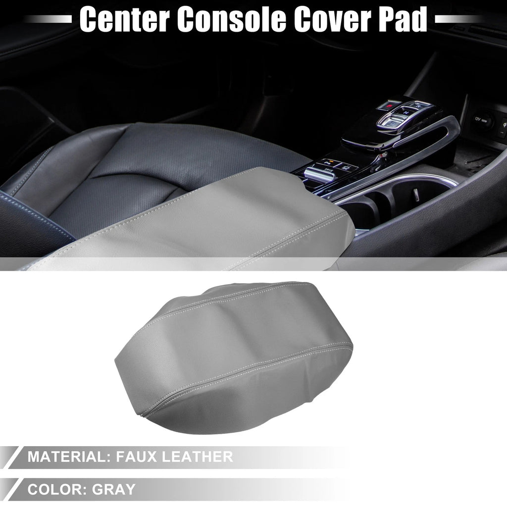 Center Console Armrest Cover Trim for Hyundai Sonata (2015–2019) Gray