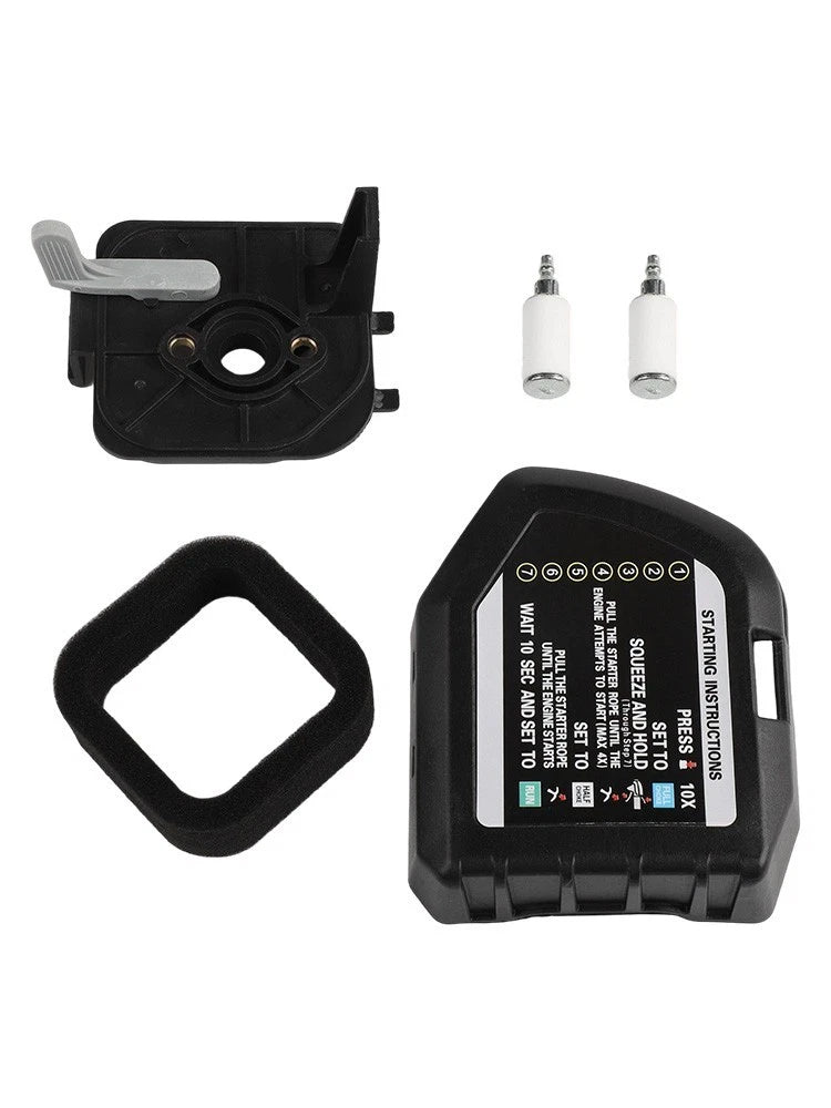 Airtight Seal Replacement Air Filter & Cover Set for String Trimmers (308649003)
