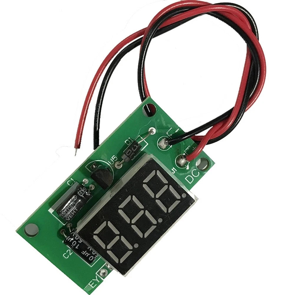 3 Digit Display Power On Times Counter Module for DC Voltage Applications