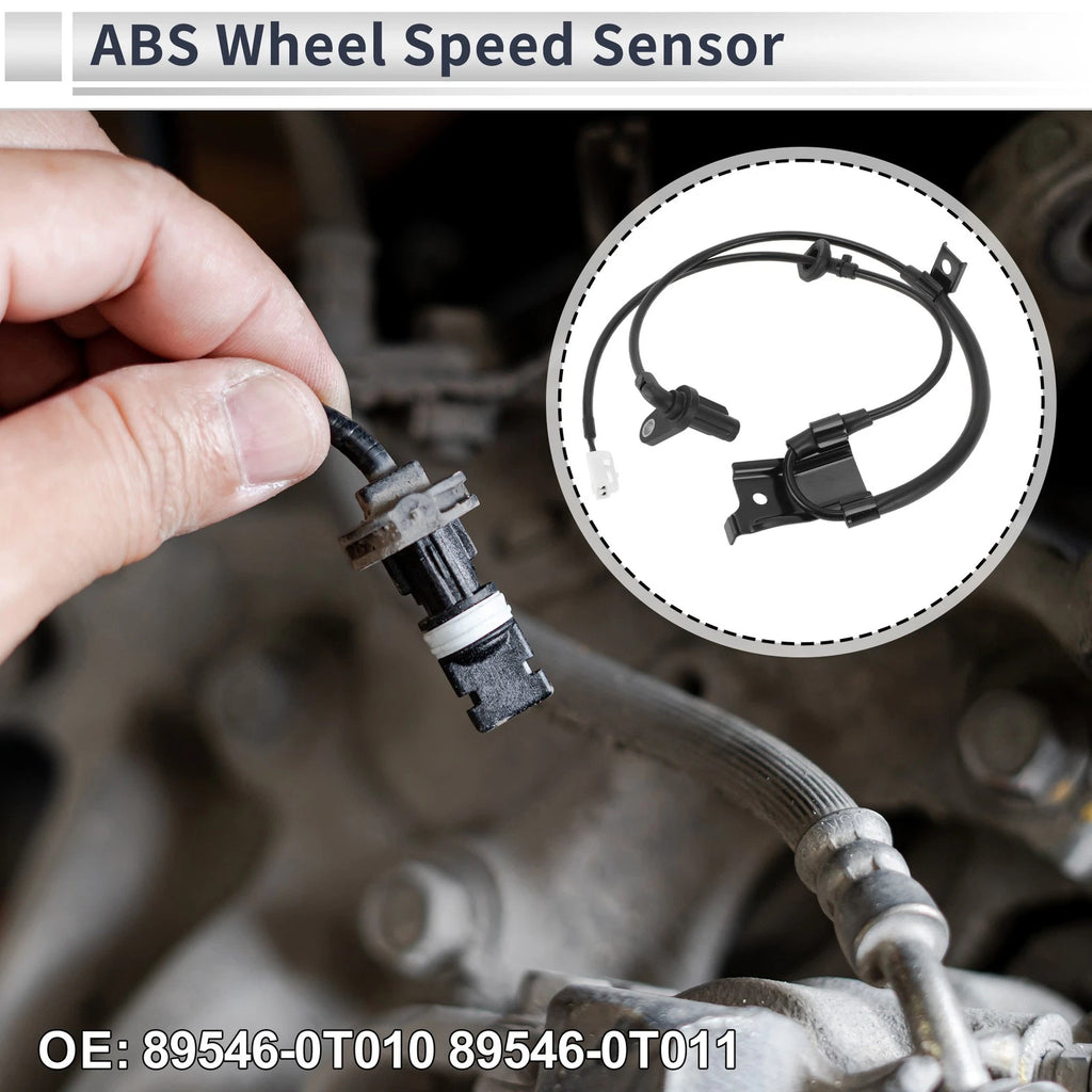 ABS Wheel Speed Sensor Replacement Rear Left for Toyota Venza (2009–2015)