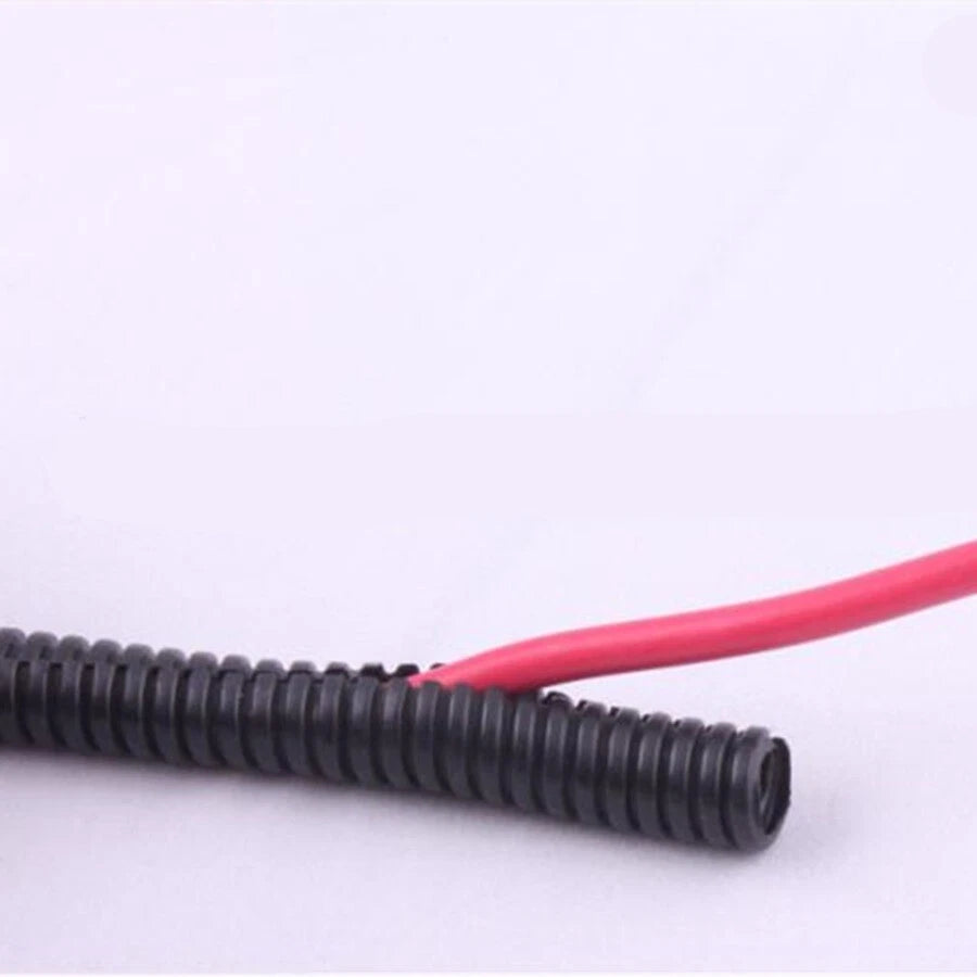 Split Loom Wire Tubing 20m x 7.5mm for Automotive Wiring Harness Protector