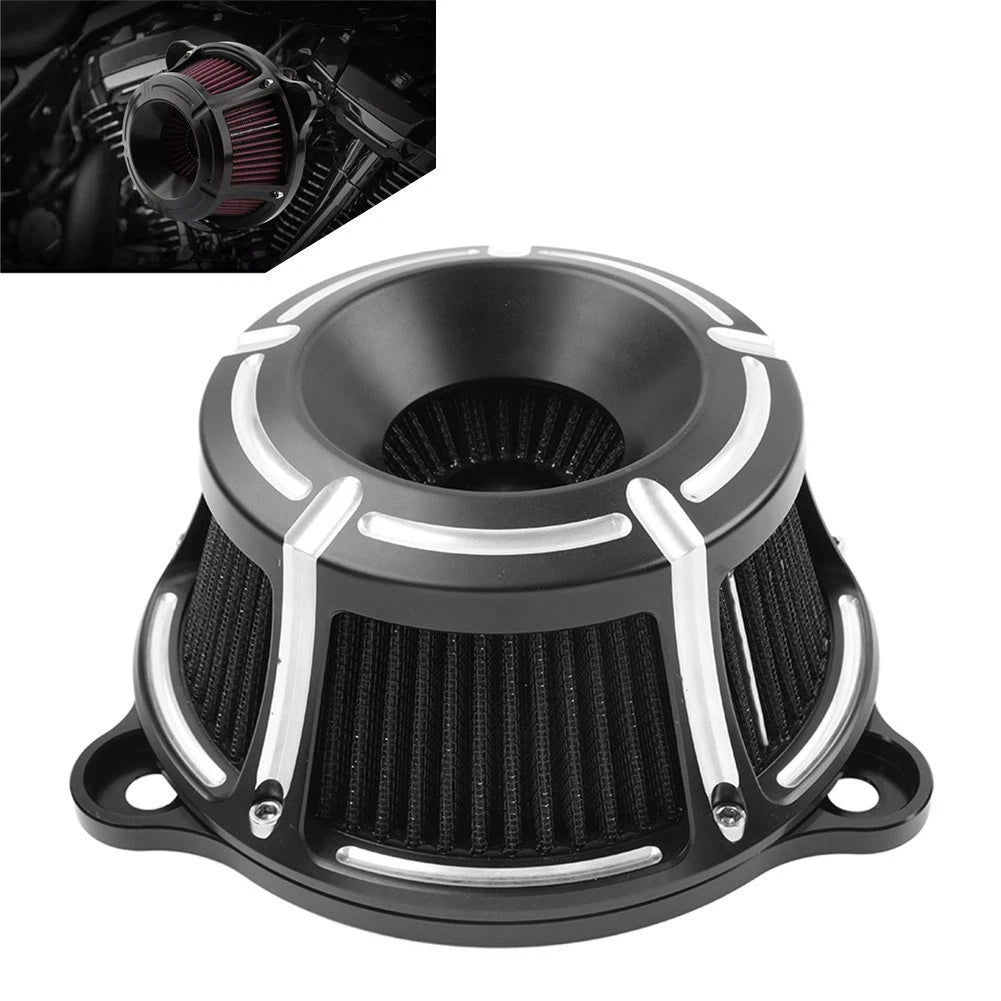 Air Cleaner Intake Filter Kit For Harley Touring Road Glide 2017-2024 Softail