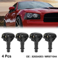 Front Windshield Washer Nozzles Set of 4 for Mitsubishi Lancer (1995–2005)