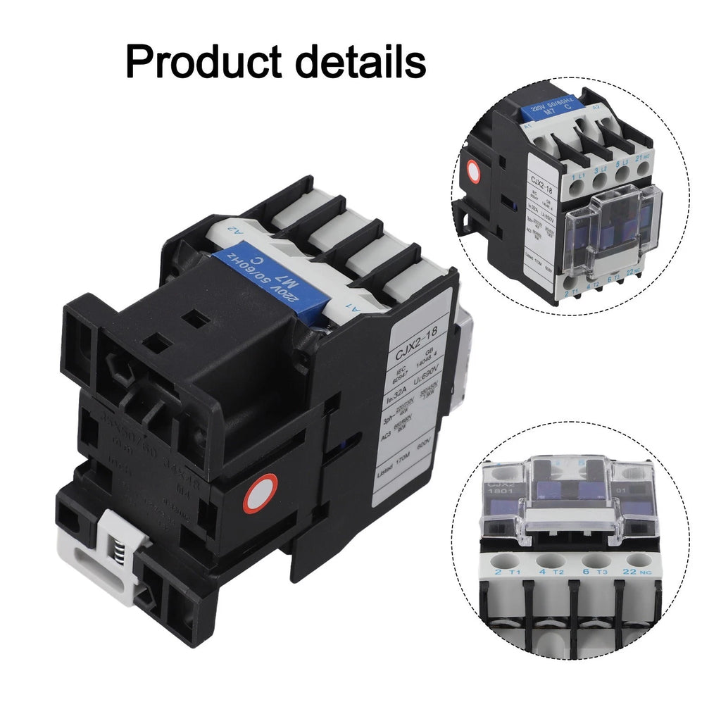 AC Contactor CJX2-1801 for Power Distribution (240V)