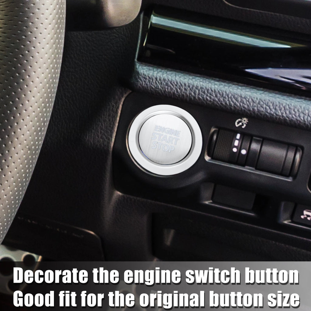 Car One Click Start Button Cover Replacement for Toyota Corolla Cross (2022–2025)