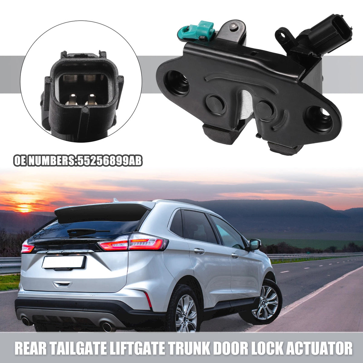 Tailgate Liftgate Door Lock Actuator Rear for Dodge Durango (2011–2024)