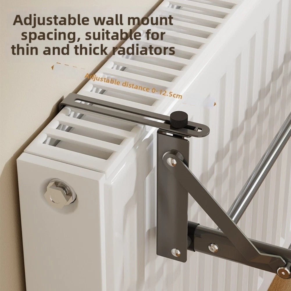 Adjustable Portable Radiator Clothes Airer for Travel