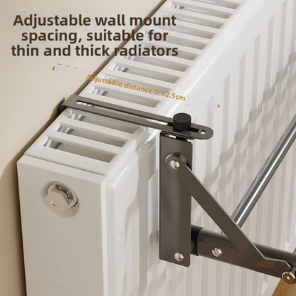 Adjustable Portable Radiator Clothes Airer for Travel