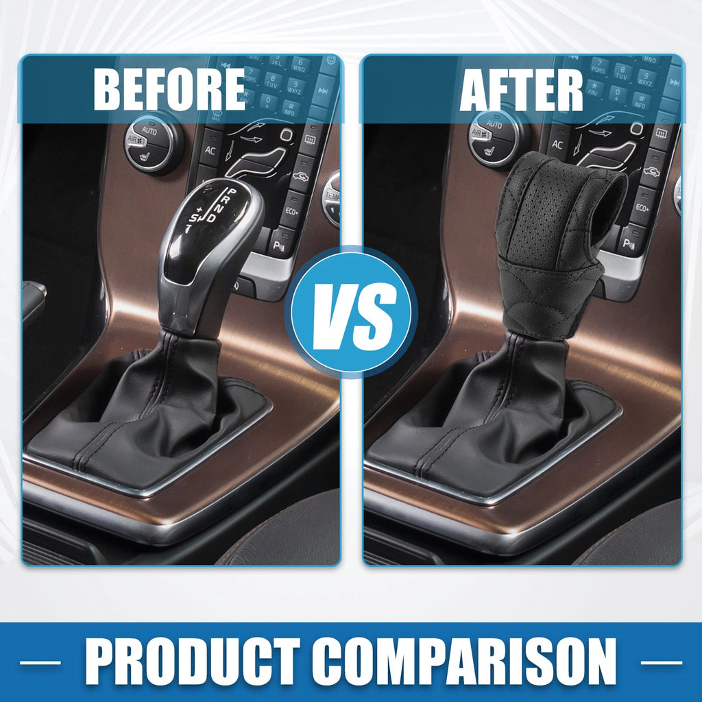Shift Knob Cover for Universal Vehicles (Black)