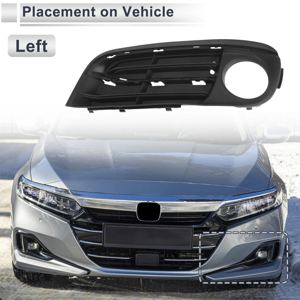 Front Left Fog Light Grill Replacement for BMW 5 Series (2014–2017)