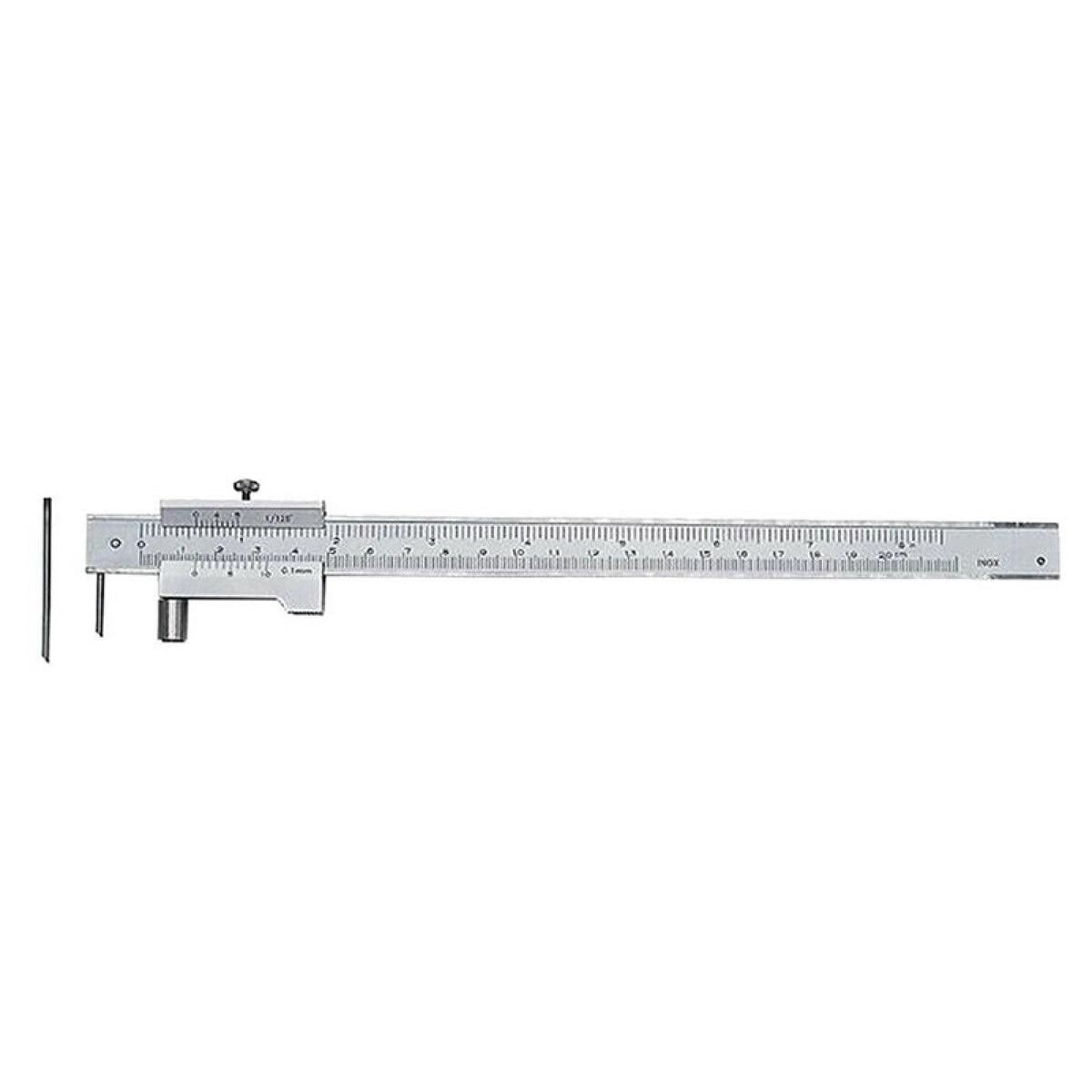 0-200mm Parallel Marking Vernier Caliper Gauge w/ 0.1mm Scriber
