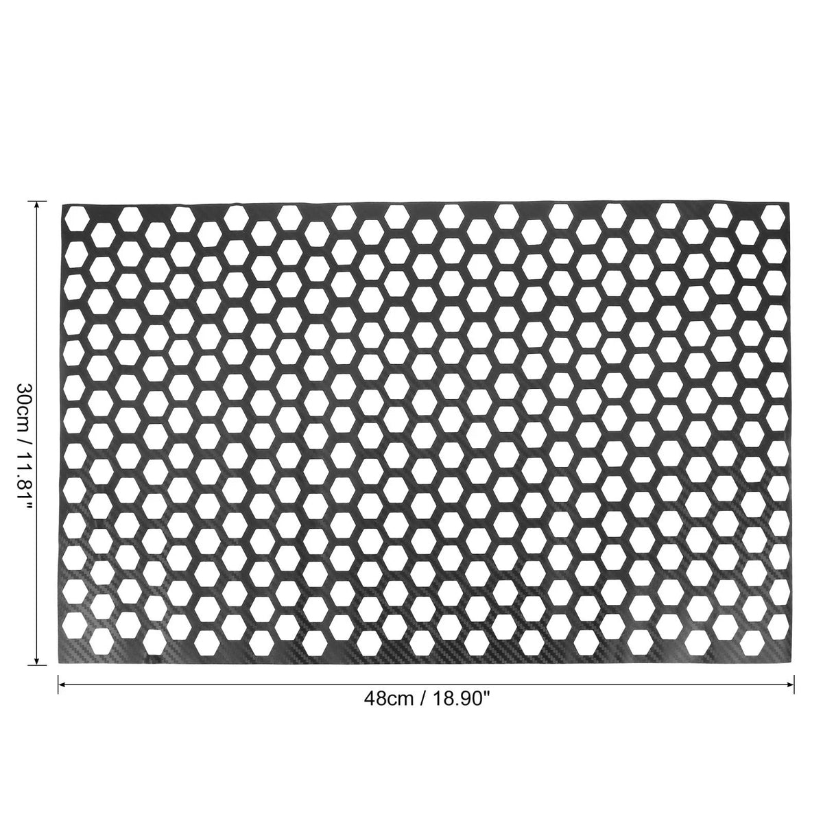 Rear Tail Light Stickers for - Honeycomb Carbon Fiber