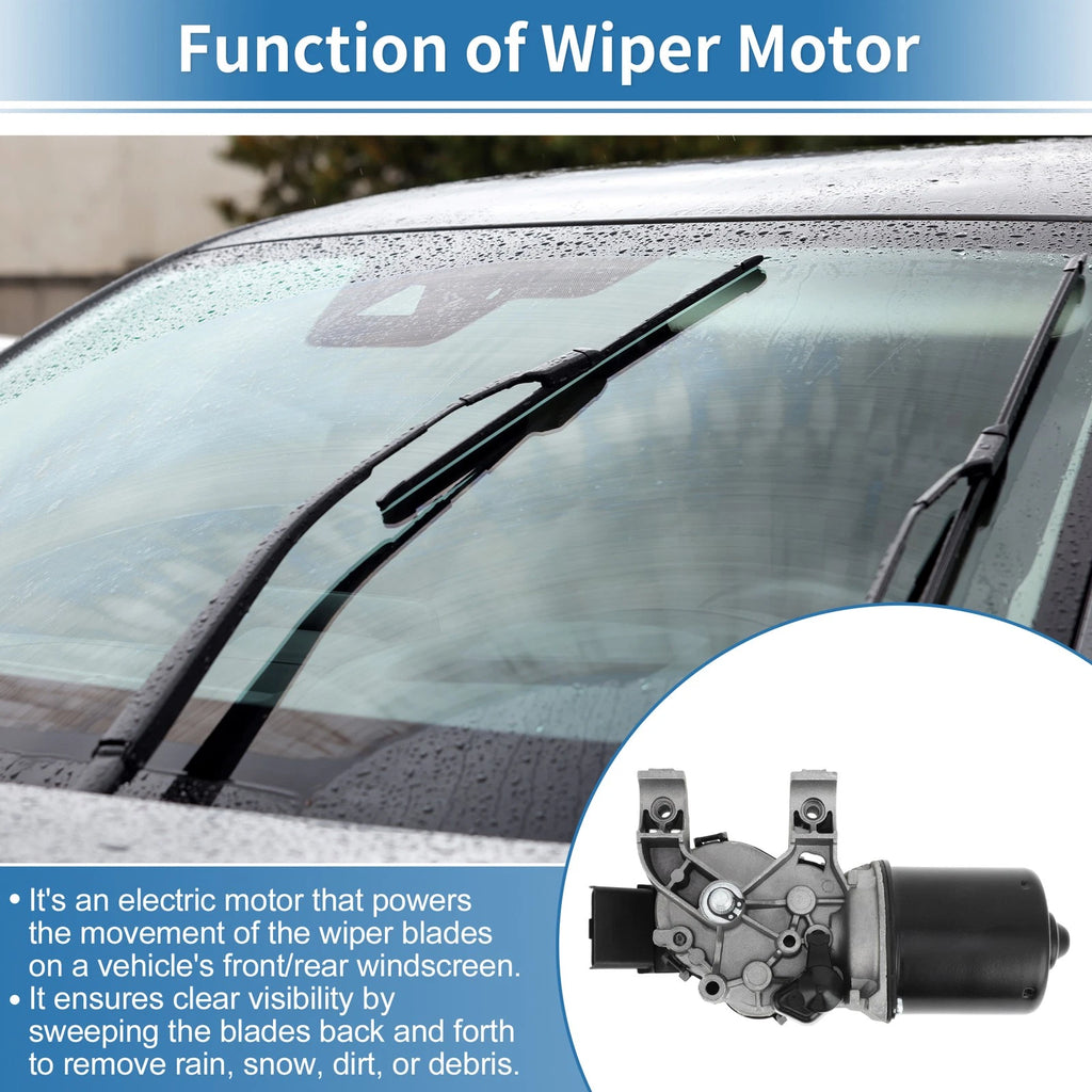 Front Windscreen Wiper Motor for Renault Clio III (2005–2012) No.53567502
