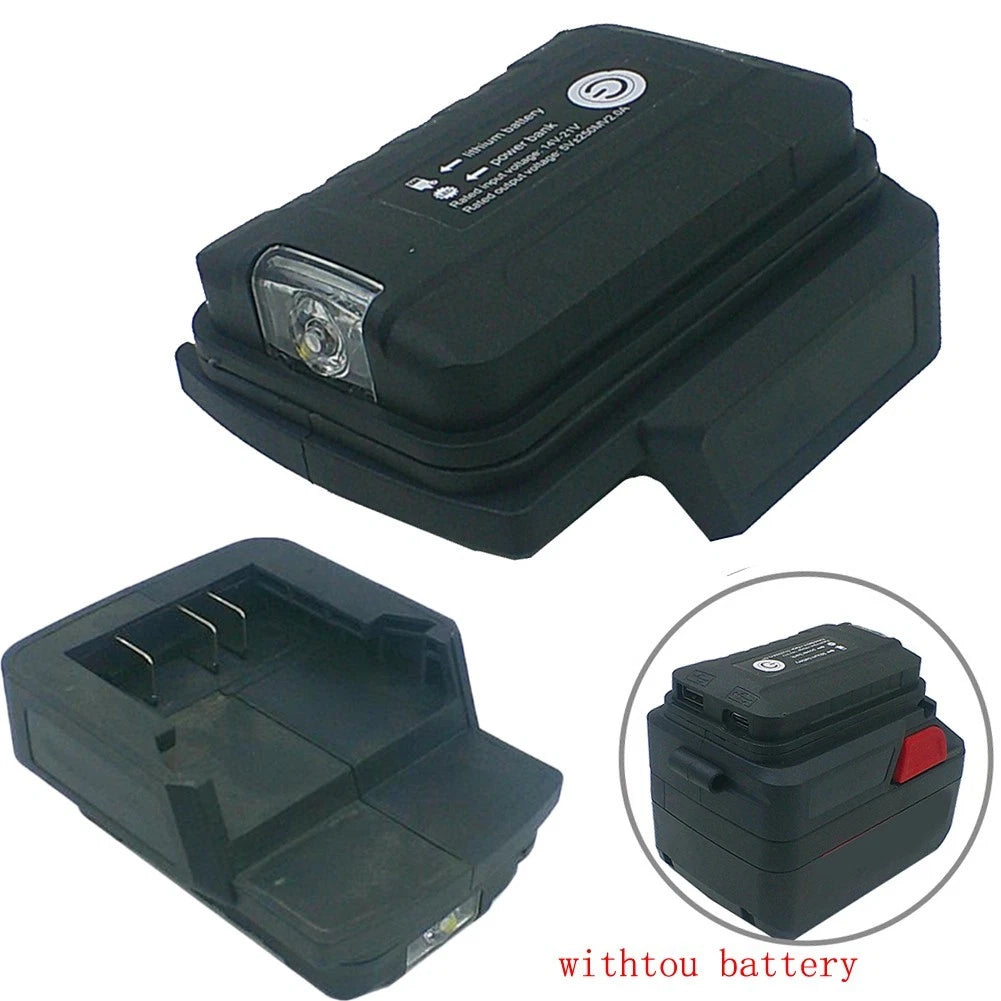 18V Battery Adapter for Dongcheng (USB Output, Overcharge Protection)
