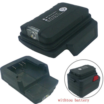 18V Battery Adapter for Dongcheng (USB Output, Overcharge Protection)